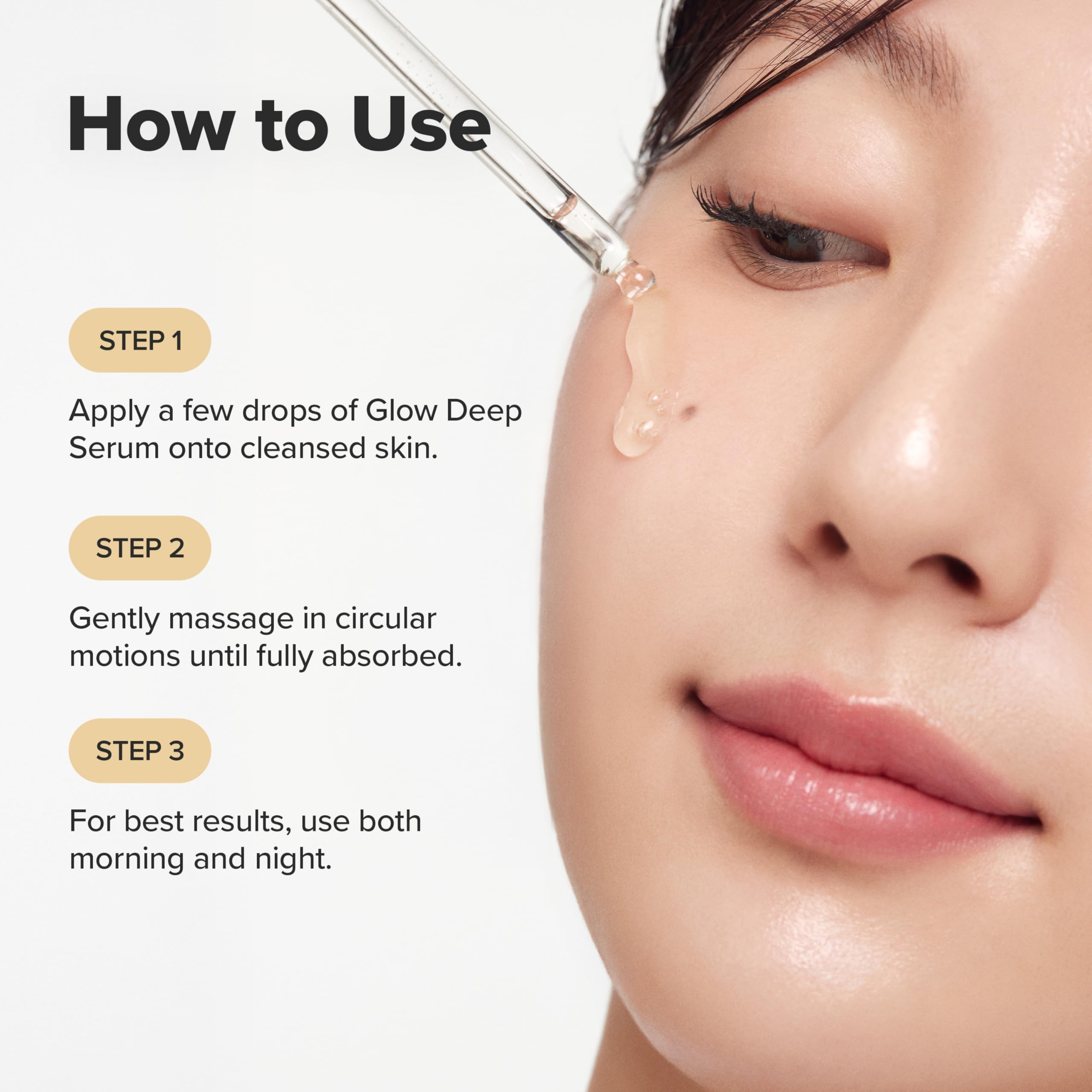 Glow Deep Serum: Rice + Alpha Arbutin 30ml - الصورة 5